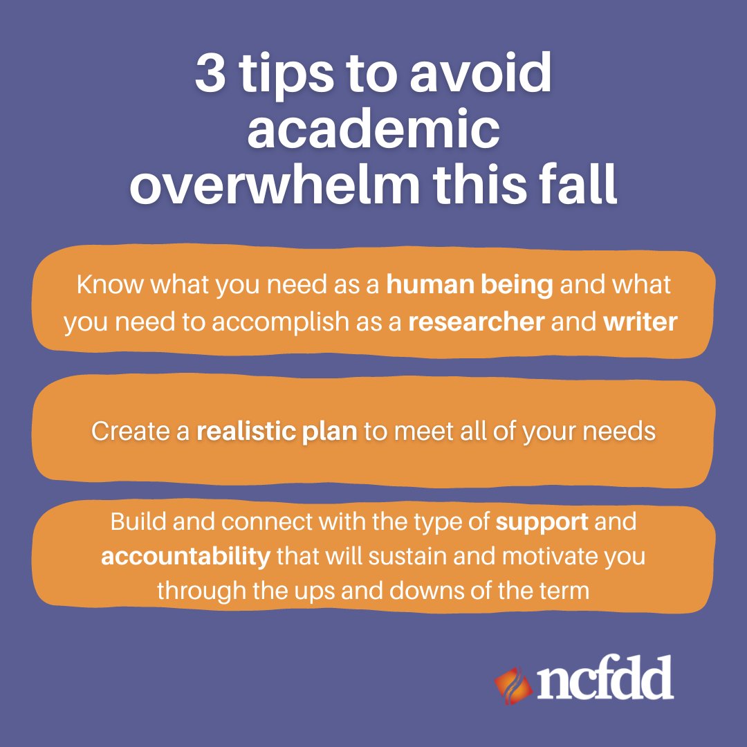 Put these tips into action to maintain work-life balance! What are some of your strategies for tackling academic stress this fall?