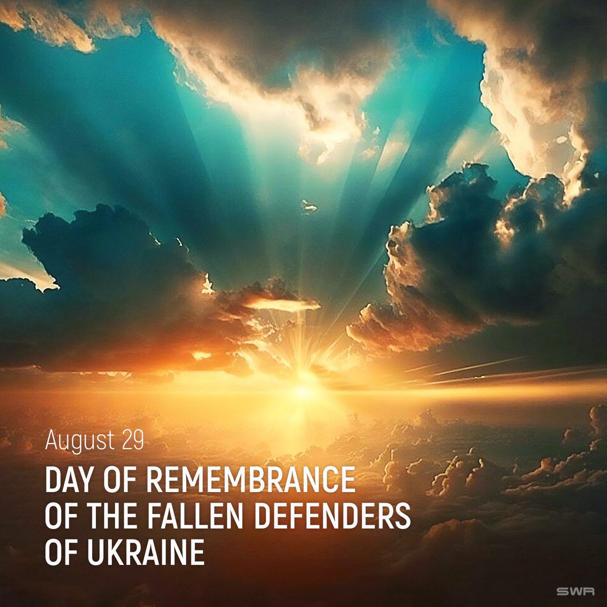 Today in Ukraine, it's the Day of Remembrance of the Fallen Defenders of Ukraine. On this day, we remember the soldiers who gave their lives in the war with russia. The war for freedom. The war for the survival of our people and our state. They gave us time to build a new army