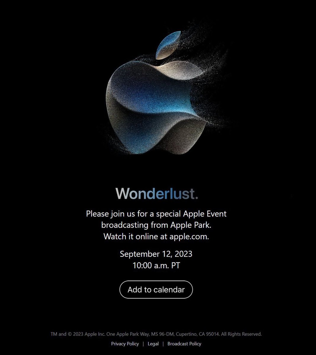 iPhone 15'in tanıtılacağı Apple etkinlik tarihi 12 Eylül olarak açıklandı!
