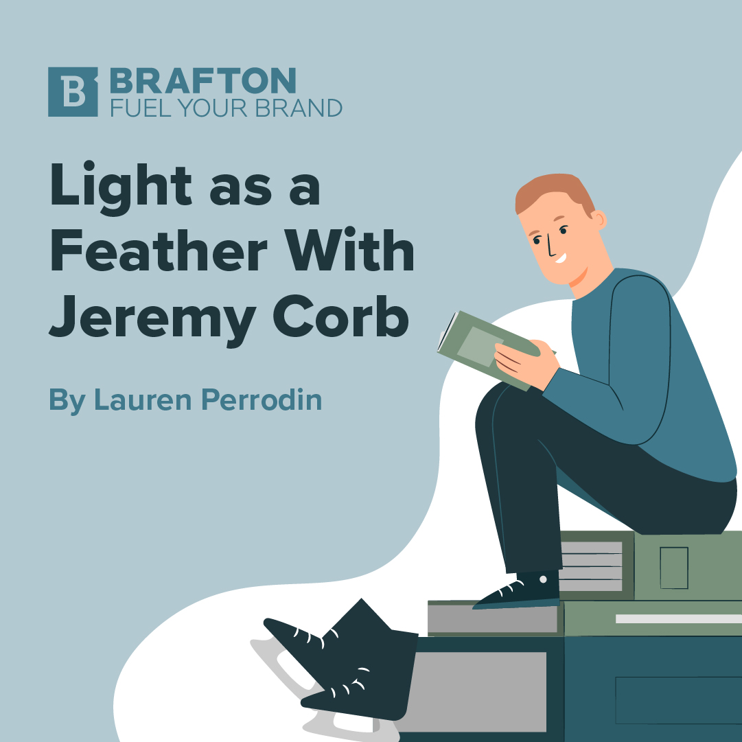 Brafton's tweet image. This fur baby parent of two, 🐶 avid reader 📚 and people person 💑 has had a life of experiences. Can you stick the guess? Find out Jeremy Corb’s hidden talent and what makes him incredible at his work here at Brafton: bit.ly/43xDwKB

#Brafton #CreatedToCreate #HR