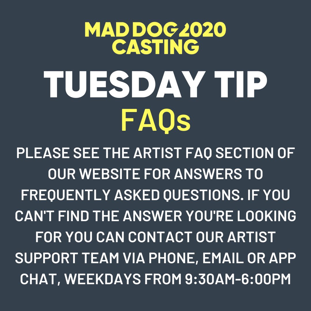 Mad Dog 2020 Casting tweet media