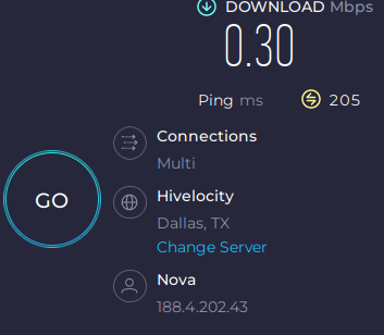 saraedum's tweet photo. @NovaGreece could it be that your peering is broken these days? That's what I get with my supposedly 50MBit downstream. And once I tunnel all my traffic through fastpath (who seem to have peering with you) everything is woking alright… https://t.co/YbSVREL7kB
