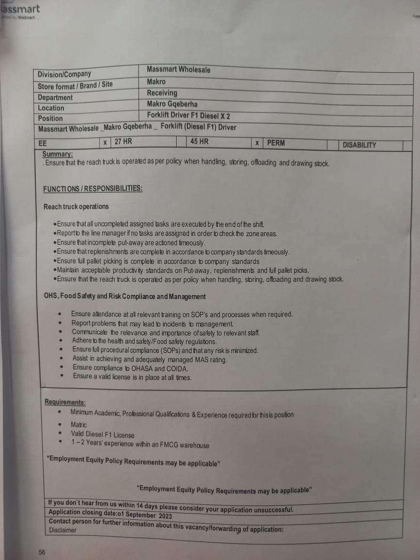 EC_Vacancies's tweet photo. https://t.co/uOpJtfgx3x