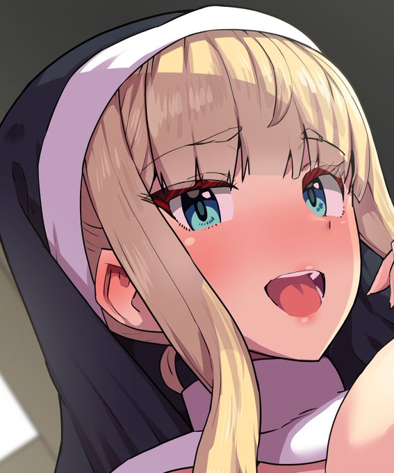 pixivFANBOXとFantiaで支援者さま向け新作絵公開しました。パツキンなシスターさんのシリーズ新作。上に乗って優しくおみちびき? な1枚です。どうぞよろしくお願い申し上げます! 