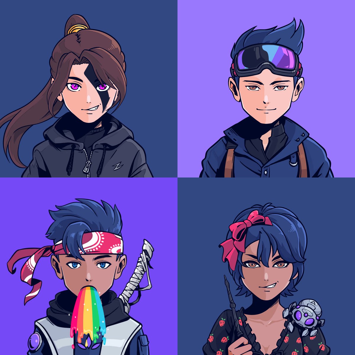 🔮 Wow 🔮

These are my favorite Denizens of <a href="/ZenAcademy/">ZenAcademy 🔮</a>!

It was a pleasure working with the team to bring this to life! Everyone contributed so much—you have no idea.

Anyone interested in an art director's recap?

<a href="/MushrooooomNFT/">Mushrooooom 🔮🍄</a> <a href="/Zeneca/">Zeneca.xyz 🔮</a> <a href="/emileevee/">emileevee 🪩</a> <a href="/PonderingDraw/">Pondering🔮</a>