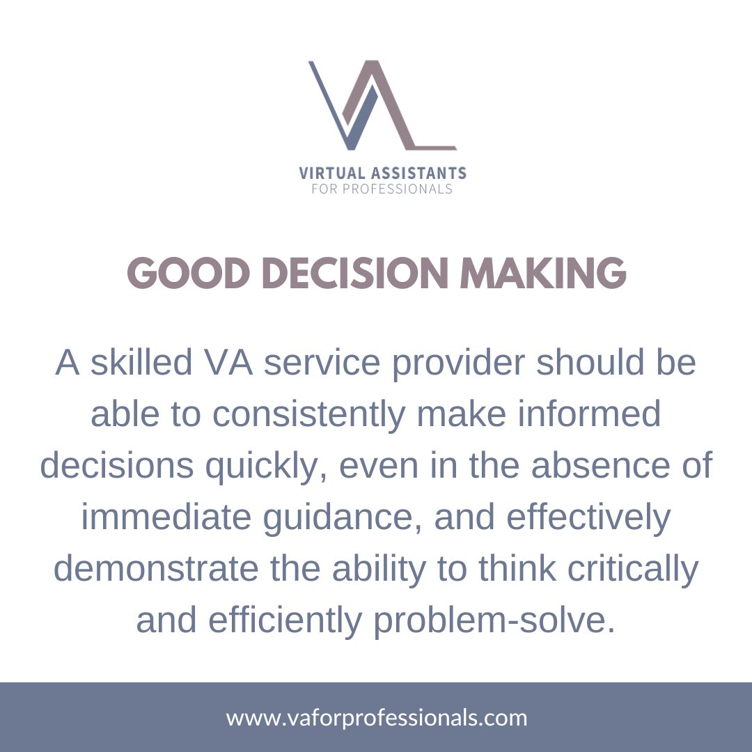 VAPOutsourcing's tweet photo. We are here for you if you are considering hiring a virtual assistance service provider! Our carefully selected, trained, and supervised VAs are ready to support professionals like you.

Book your free Assessment Call today!
https://t.co/KdR6z67wFT

#VAForProfessionals https://t.co/i6rb1Ptwuc
