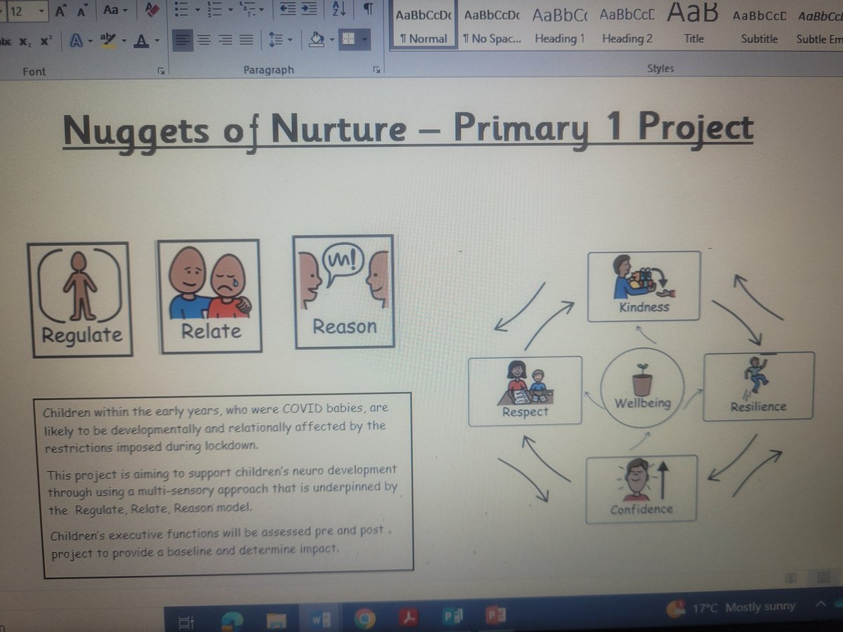 LynburnNurture's tweet photo. We are embarking upon an exciting project with some of our p1s who (due to the impact of lockdown) simply are not developmentally ready for "traditional" learning. A multi-sensory, relational approach that supports a child neurodevelopment. More to follow... #RegulateRelateReason https://t.co/l9YTHgAR1D