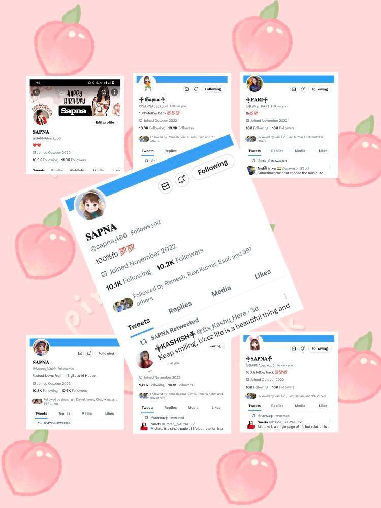 OMG what's going on <a href="/SapnaBackup/">𝕾𝖆𝖕𝖓𝖆 (•◡•)</a> ??
7 ID's of more then 10k...wow unbelievable 💙

Paji tussi great ho👏✨❣️

Congratulations for 10k followers many more to come💙

#ShivThakare #ShivKiSena
#feelinghappy