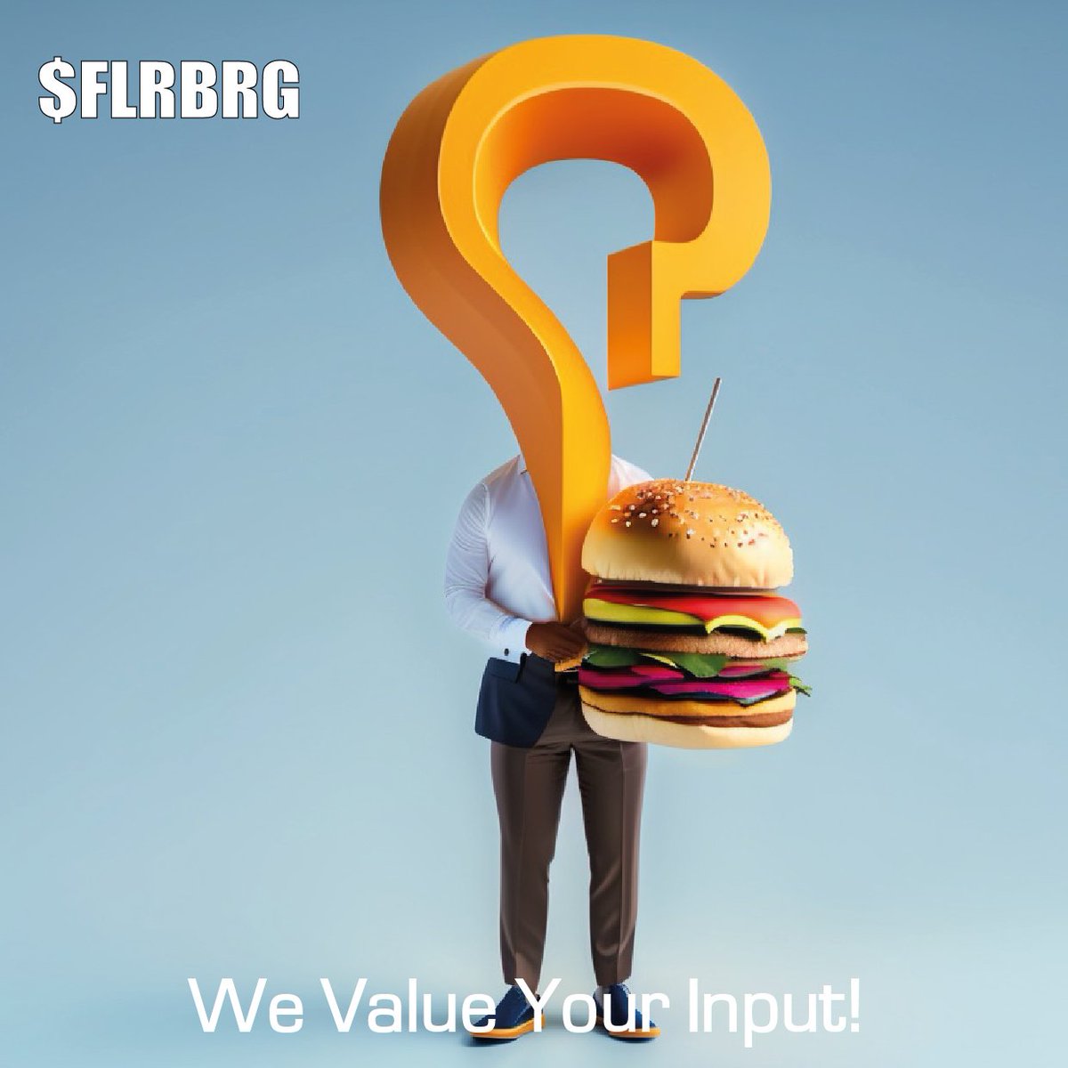 FLRBRGtoken's tweet photo. 🍔 Hey #FLRBRG community! We're all ears! 🤔 Share your vision for the future of our project in the comments. Together, let's carve out the path ahead! 💡✨ #CommunityFirst #FLRBRGarmy https://t.co/RpHbnCEPF1