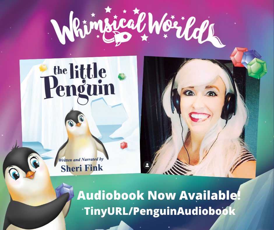 Sheri_Fink's tweet photo. LISTEN UP! 🎧 The Little Penguin 🐧 award-winning children’s book by @Sheri_Fink is NOW AVAILABLE AS AN AUDIOBOOK! 🥳  Happy listening! https://t.co/0ZtVhu8jE0

#thelittlepenguin #penguin #penguinbook #audiobook #audible https://t.co/tEqmYTSc3R