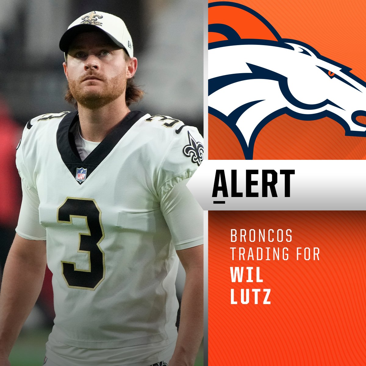 NFL on X: 'Broncos trade for K Wil Lutz. (via @RapSheet)   / X