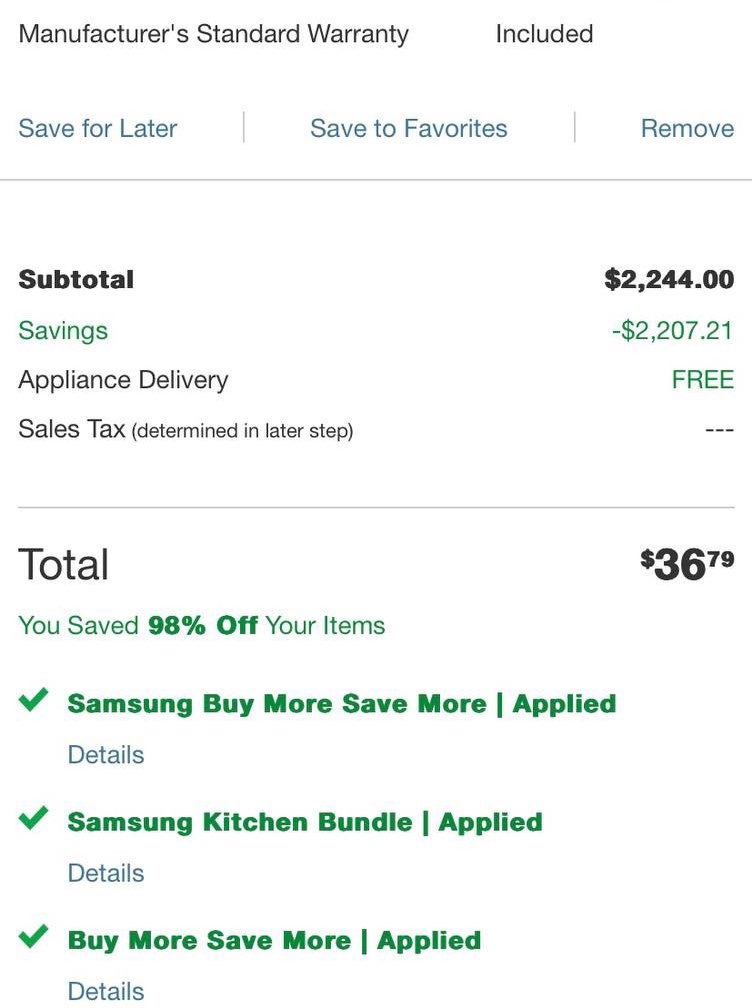 BandarsBounties's tweet photo. Interesting

3 companies fucked up their “Buy More Save More” promotions resulting in 100% off Home Appliances—and this isn’t the first time.

Intentional? Liquidation? Error? https://t.co/nEJ7sIiRyt