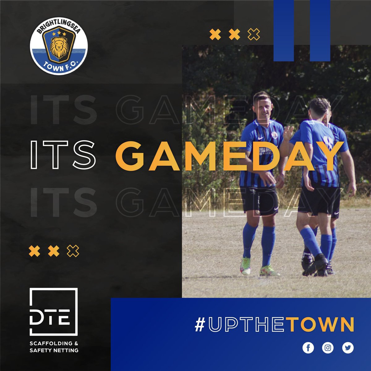 GAMEDAY! Tonight we travel to Stanway Pegasus Res. 🆚 @StanwayPegasus Res 🏆Border League Premier Division 🏟Stanway School 📍CO3 0QA ⏰19:45 #UPTHETOWN 🔵⚫️