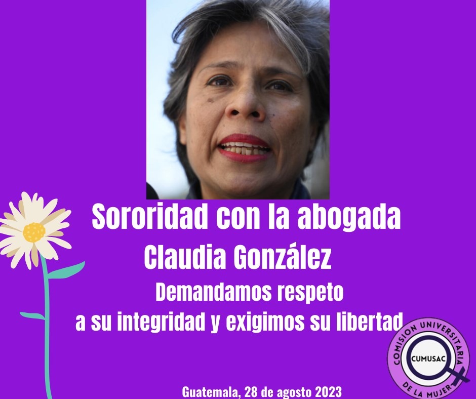 #ClaudiaGonzalez
#libertadparaClaudia