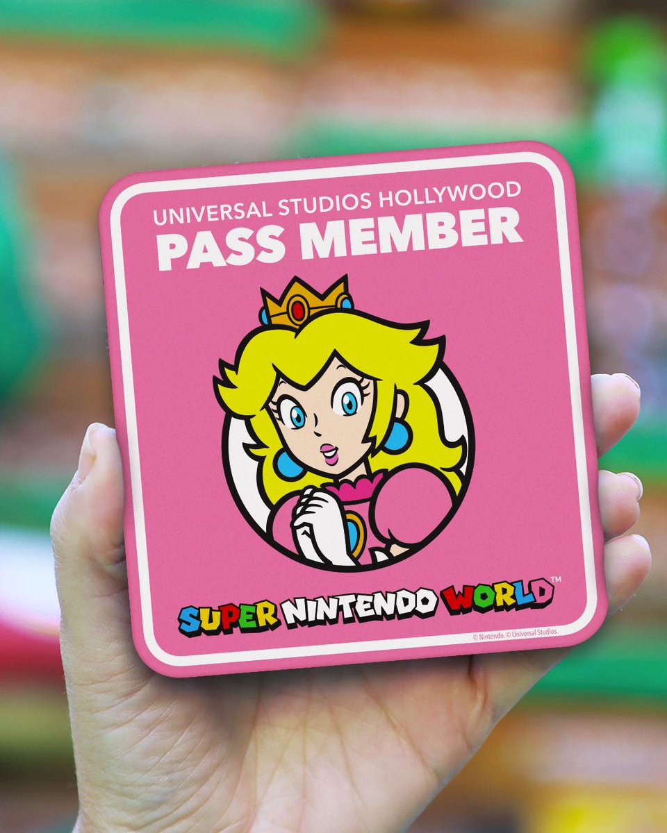 UniStudios's tweet photo. Celebrate Pass Member Appreciation Days with Princess Peach, featured on this complimentary collectible magnet, available from 9/1/23 to 9/15/23. Get details here: https://t.co/r0HINhMko9 https://t.co/DGbGOIB9GR