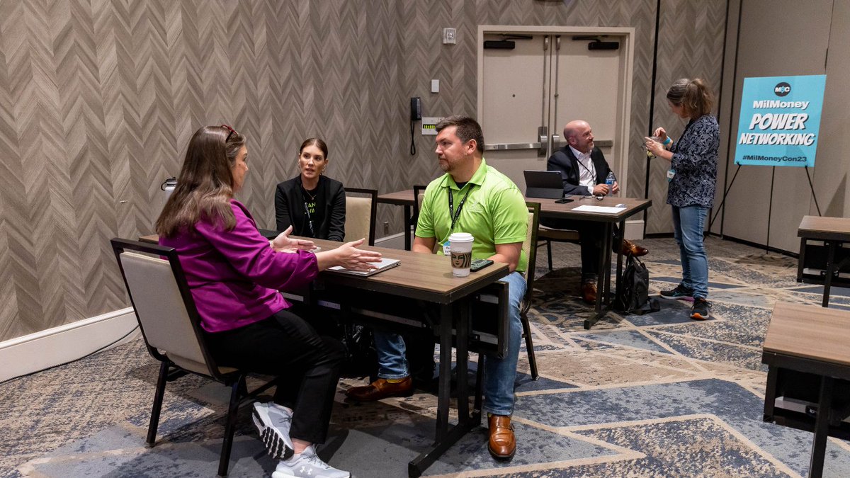 MilMoneyCon's tweet photo. 🚀 The Power House is the ultimate networking and mentoring experience exclusively available to #MilMoneyCon Power Pass holders. It's a one-stop destination for taking your career to the next level, regardless of your current level of expertise. https://t.co/WrfEqzw6bq