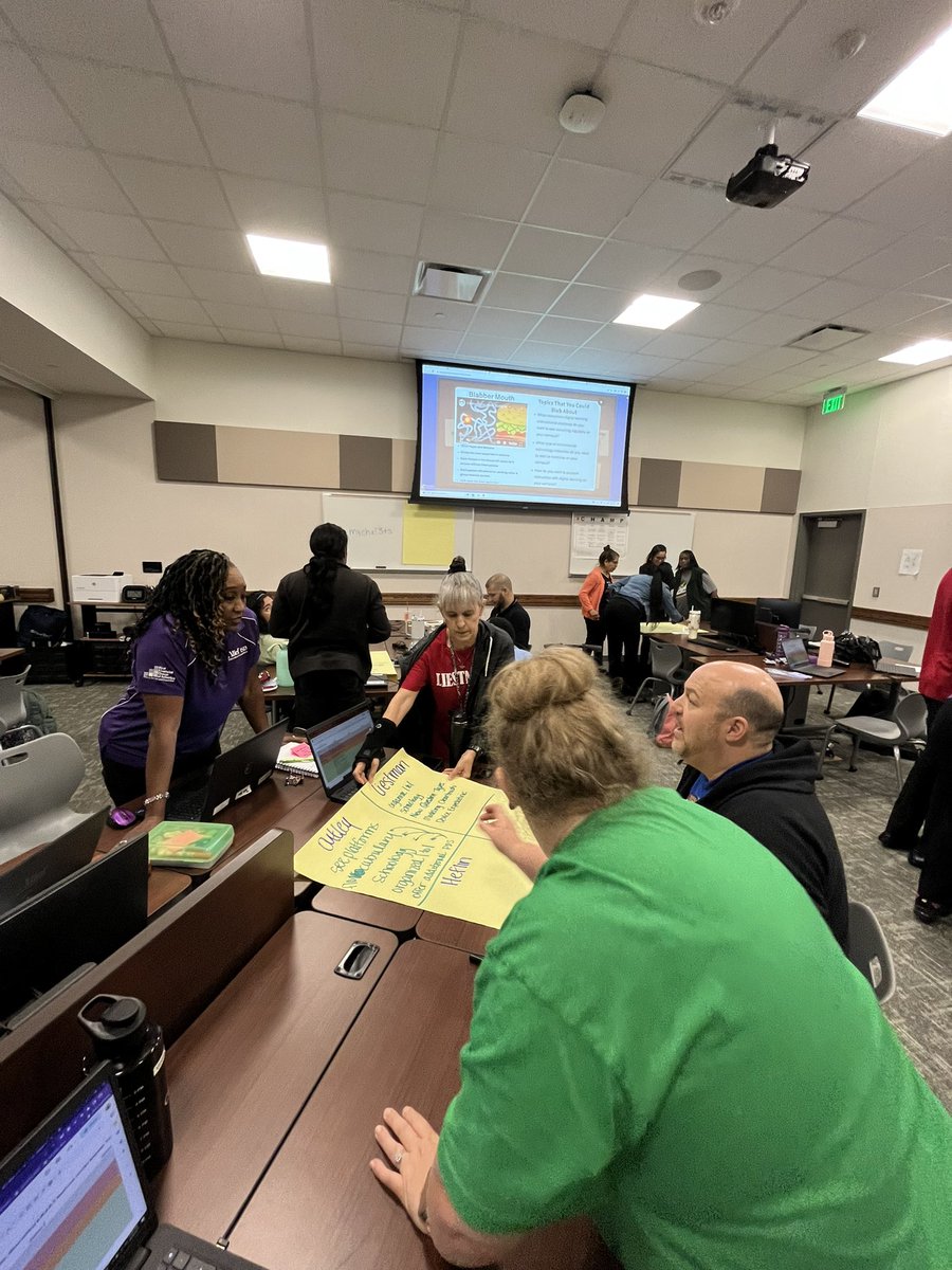 AliefTech's tweet image. When is it okay to be a “Blabber Mouth”? When you’re brainstorming ideas for SMART goals and technology integration. @SK4DL