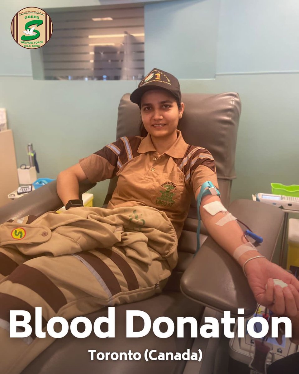 GreenSwelfares's tweet photo. Leading by example, the selfless volunteers of #DeraSachaSauda donated blood to help the needy patients. Their acts of kindness are making a world of difference! 🩸#BloodDonation #DonateBloodSaveLives https://t.co/65TsiCogI1