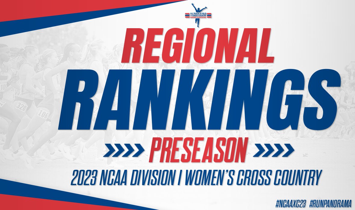 Here is the preseason edition of the <a href="/NCAATrackField/">NCAA Track & Field</a> DI Women's Cross Country Regional Rankings for the 2023 season!

<a href="/koraborabean/">Kora Malecek</a> lets you know which programs are projected to earn auto bids to #RunPanorama at #NCAAXC23 in Charlottesville, Virginia.

ustfccca.org/2023/08/featur…