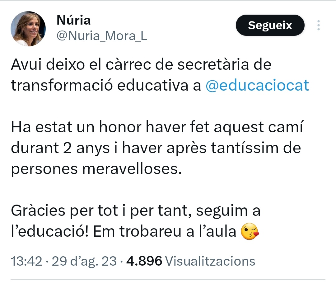 humordocent's tweet photo. A algú l'interessa la plaça??? Jo diria que per a arribar a aquesta plaça NO és necessari cap procés d'OPOSICIÓ. https://t.co/tIhgqEFk88