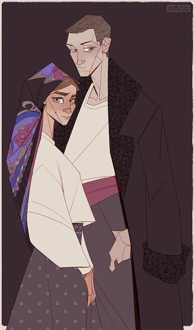 2020/2023i'm not afraid to draw couples doing couple things anymore, yay!  