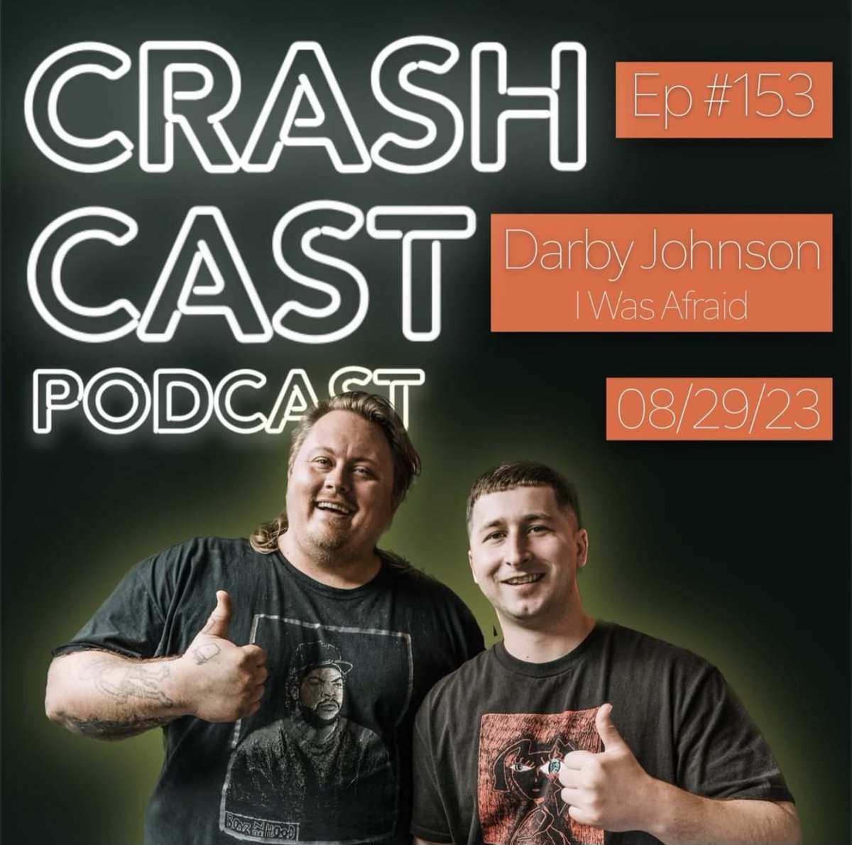crashcastpod1's tweet image. I can’t believe we had @Derbsx BACK on the show for a second time. Hear us chat about the return of @IWasAfraid and what Darby’s been up to the past few years!
