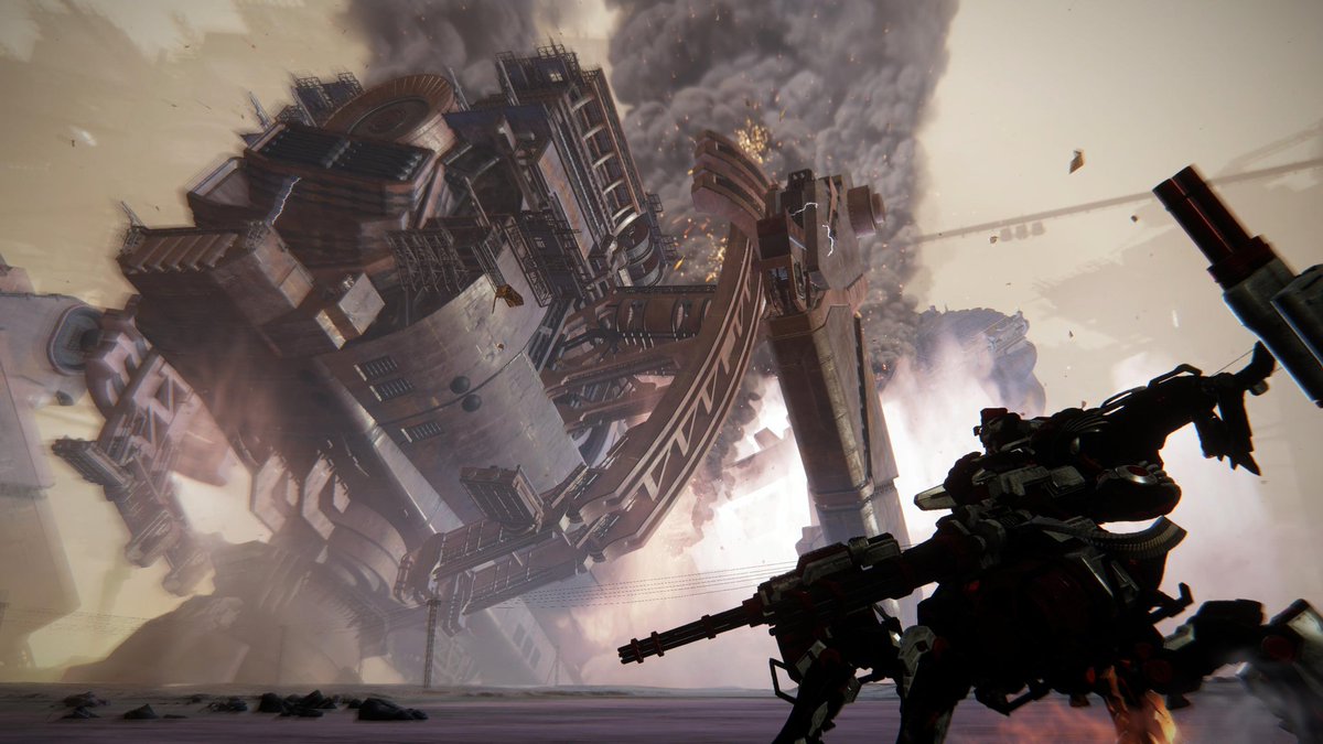 #FromSoftware truly can make you fall in love with metal. Masterpiece. #ArmoredCore6