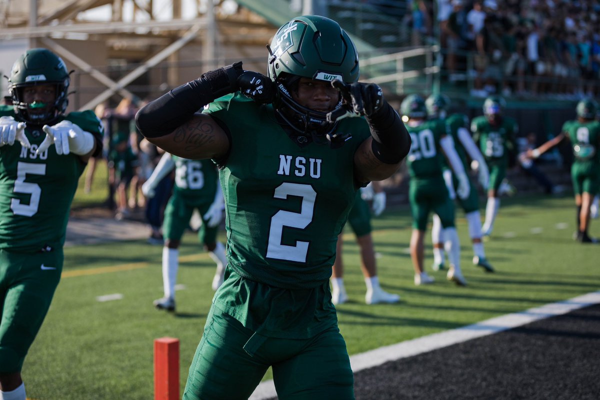 NSU_Football's tweet photo. 2 Days to Kickoff! 

#RiseUp🦅 https://t.co/3dUComMOrC