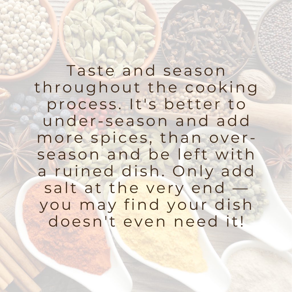 On National "More Herbs, Less Salt" Day, skip the salt shaker and add flavor with dried or fresh herbs and spices. 🧂