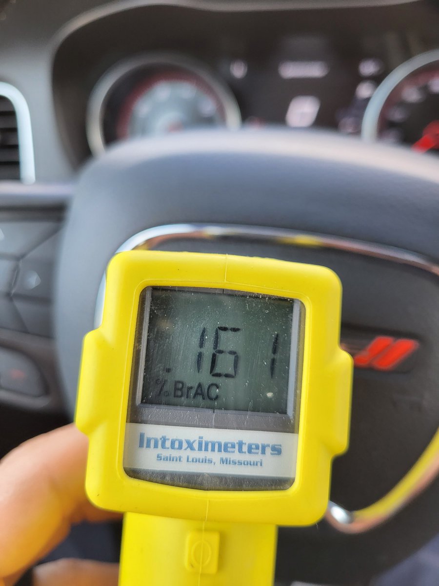 Intoxicated drivers are out at all times of the day, not just at night.  Troopers arrested this driver for DUI after they crashed near 21st and Martha.   Please do not drink then drive.  #Drivesoberorgetpulledover #NSP111