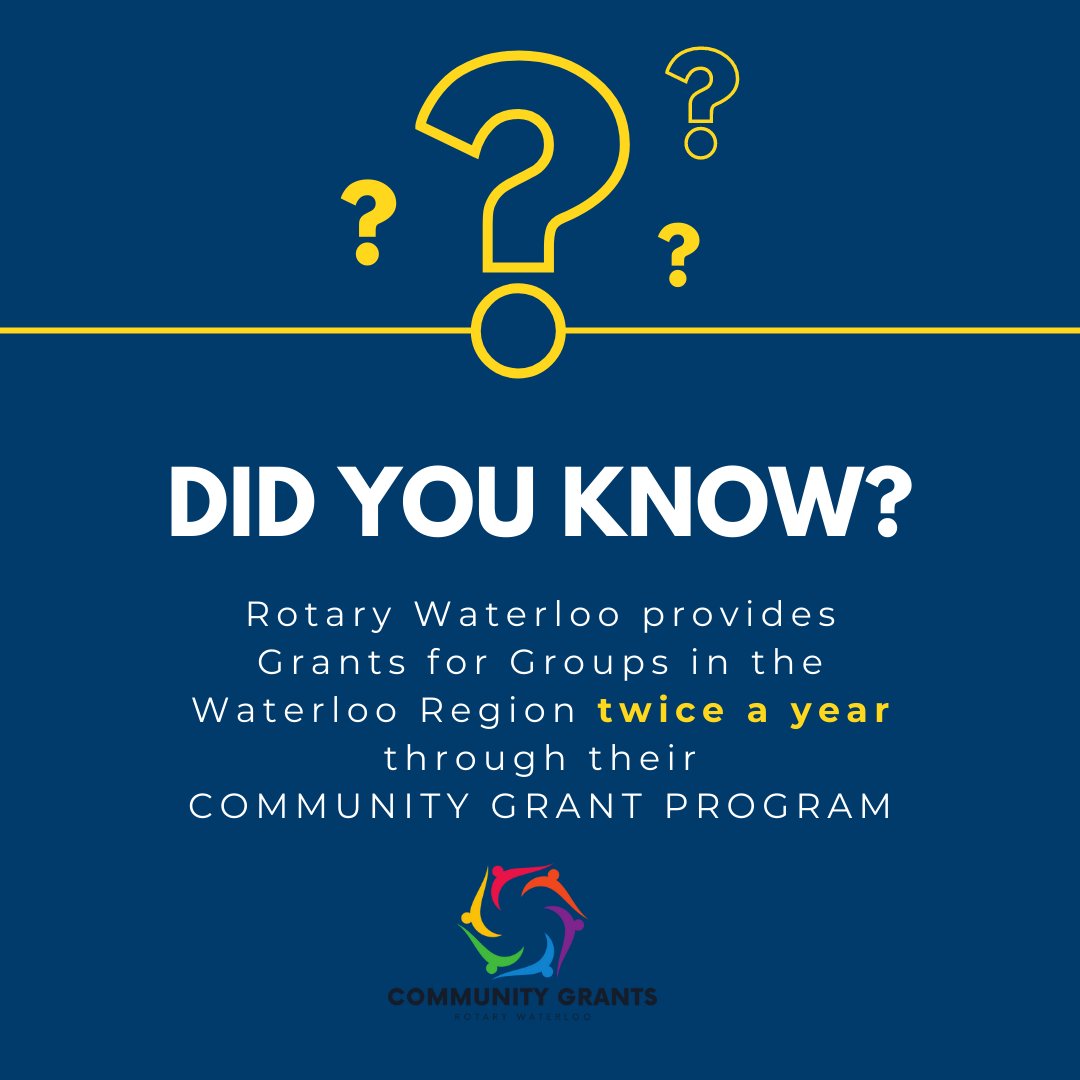 Rotary Club of Waterloo tweet media