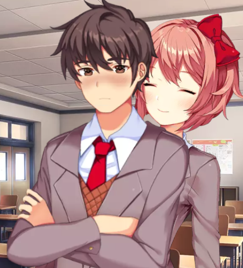 DailyGoofballs's tweet image. "Alright Somehow Sayori convinced me to make this account for us sooooo you'll now be receiving daily updates on whatever she has in store for us two."
'Also please Sayori don't lable our location my "Gamer cave"'