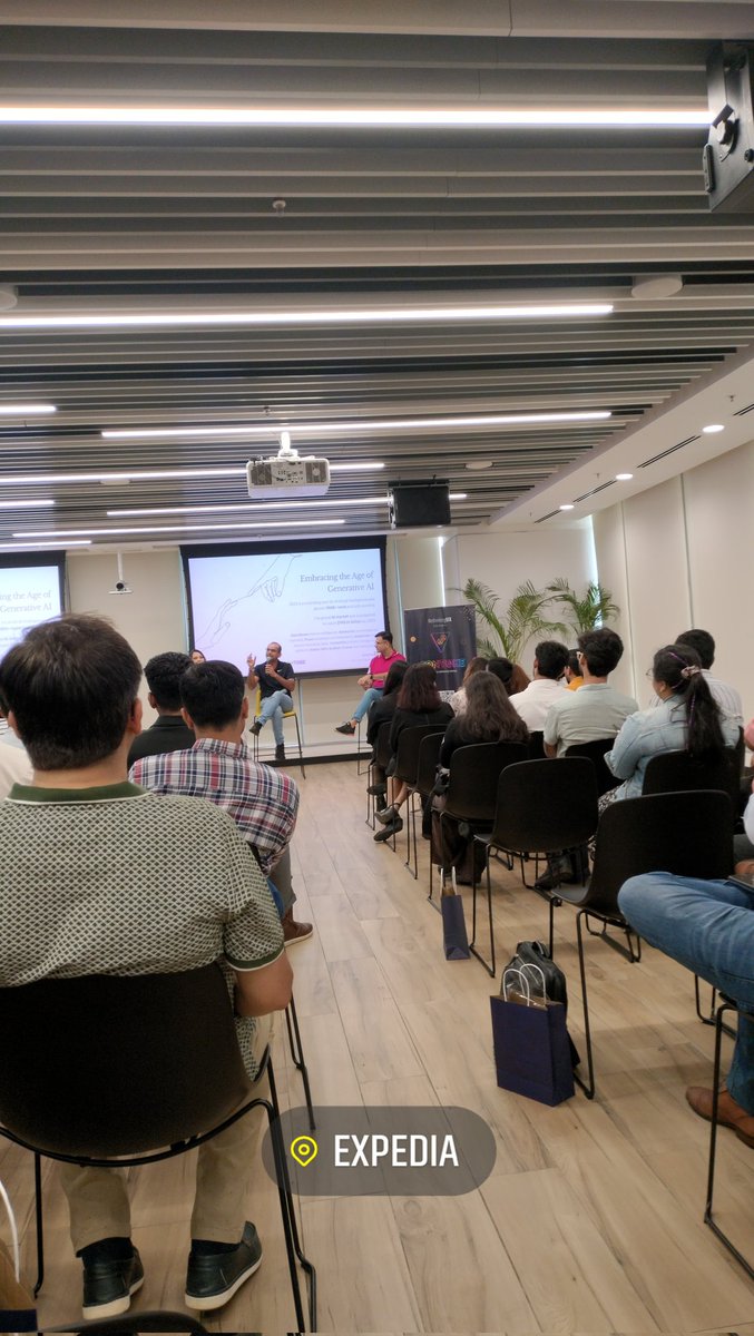 🚀 Participated in an enlightening "Design + Product" meetup hosted by <a href="/rethinkingUX/">RethinkingUX</a> at Expedia Group.

The event brought together a remarkable assembly of the industry's most imaginative thinkers.