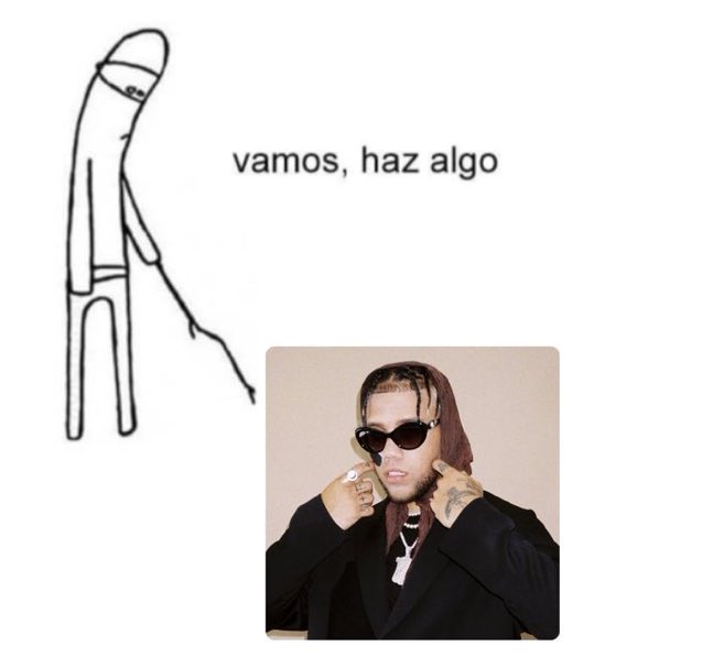 tu novio Mora ya ha hecho su trabajo sacando álbum pero tú para cuando Jhayco Jhaycortez???