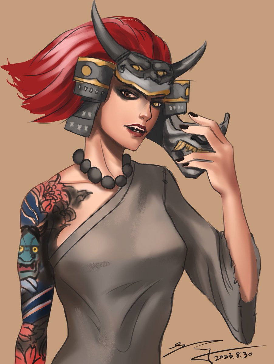YuiJim1's tweet photo. Did a little sketch work, just a imagination about Meiko's face
#forhonor #kensei #heroskin https://t.co/VJiLDz8lfP