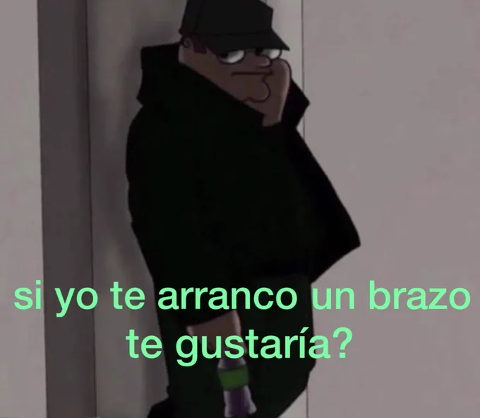 *veo un árbol y arranco una hoja*

una señora de 85 años que no conozco de nada: