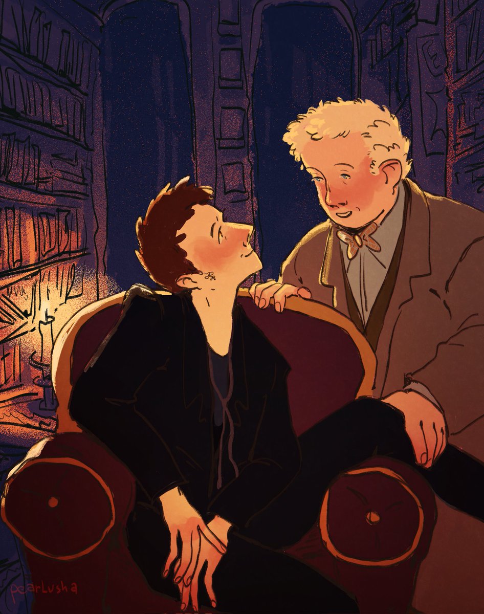 pearlusha_'s tweet photo. i want them backkkk #GoodOmens #GoodOmensFanArt #aziracrow https://t.co/vdAn8w9W9n