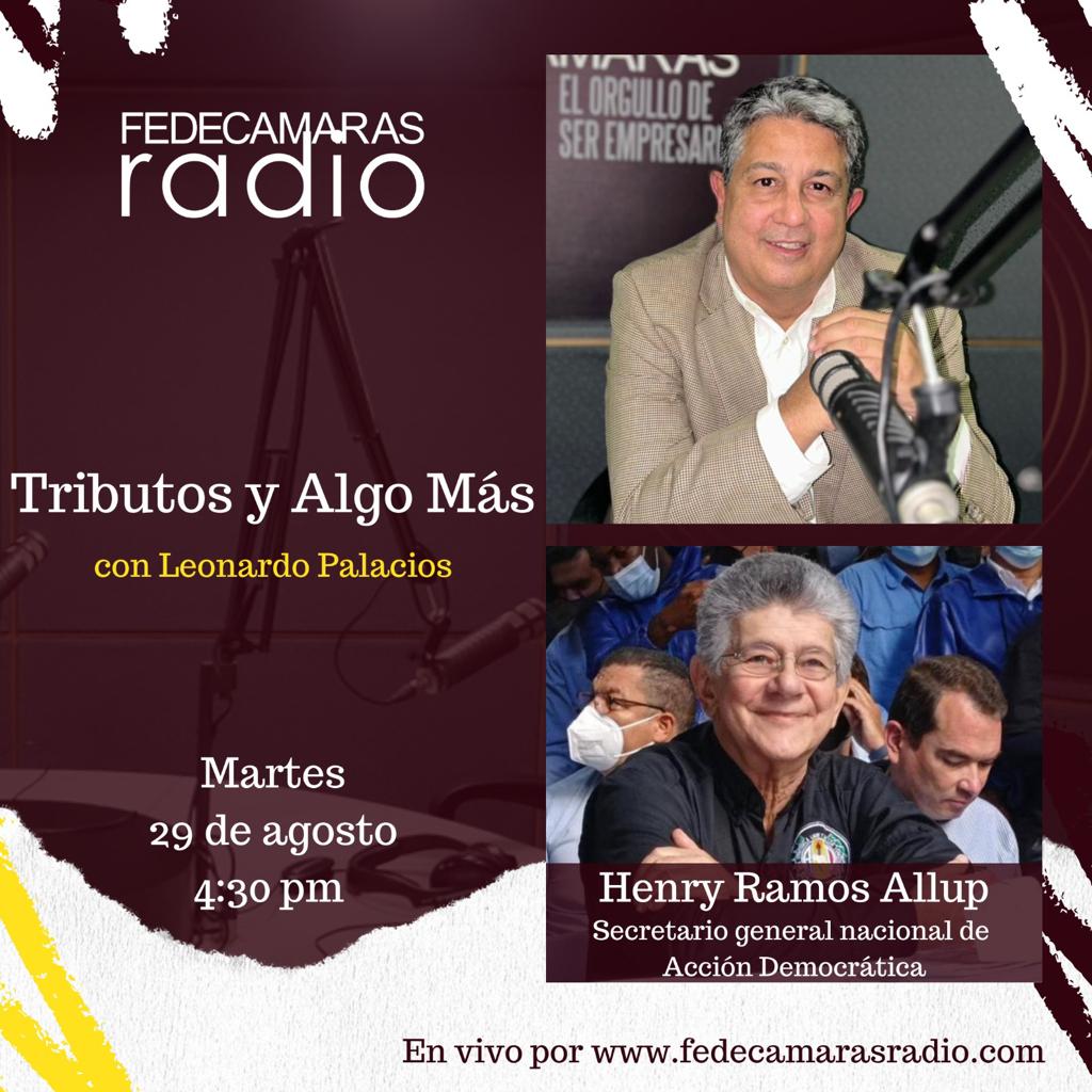 Esta tarde a las 4:30 pm por @FedeRadioVe estaremos conversando con @hramosallup Secretario General de @ADemocratica acerca de la trayectoria del recientemente fallecido presidente vitalicio del partido Dr. Carlos Canache Mata, su obra y aportes a la democracia.