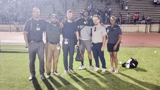 Great win for @bessemer_city in their opening game! We're proud to provide medical support on the sideline this season. @UABSportsMed @uabmedicine #FridayNightLights #UABrehab