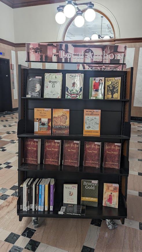 Be sure to check out the local authors section at the #Joliet Public Library.
This section was born out of the partnership between #WriteOnJoliet and the library. @JolietLibrary
#BryonySeries
jolietlibrary.org/en/special-int…
