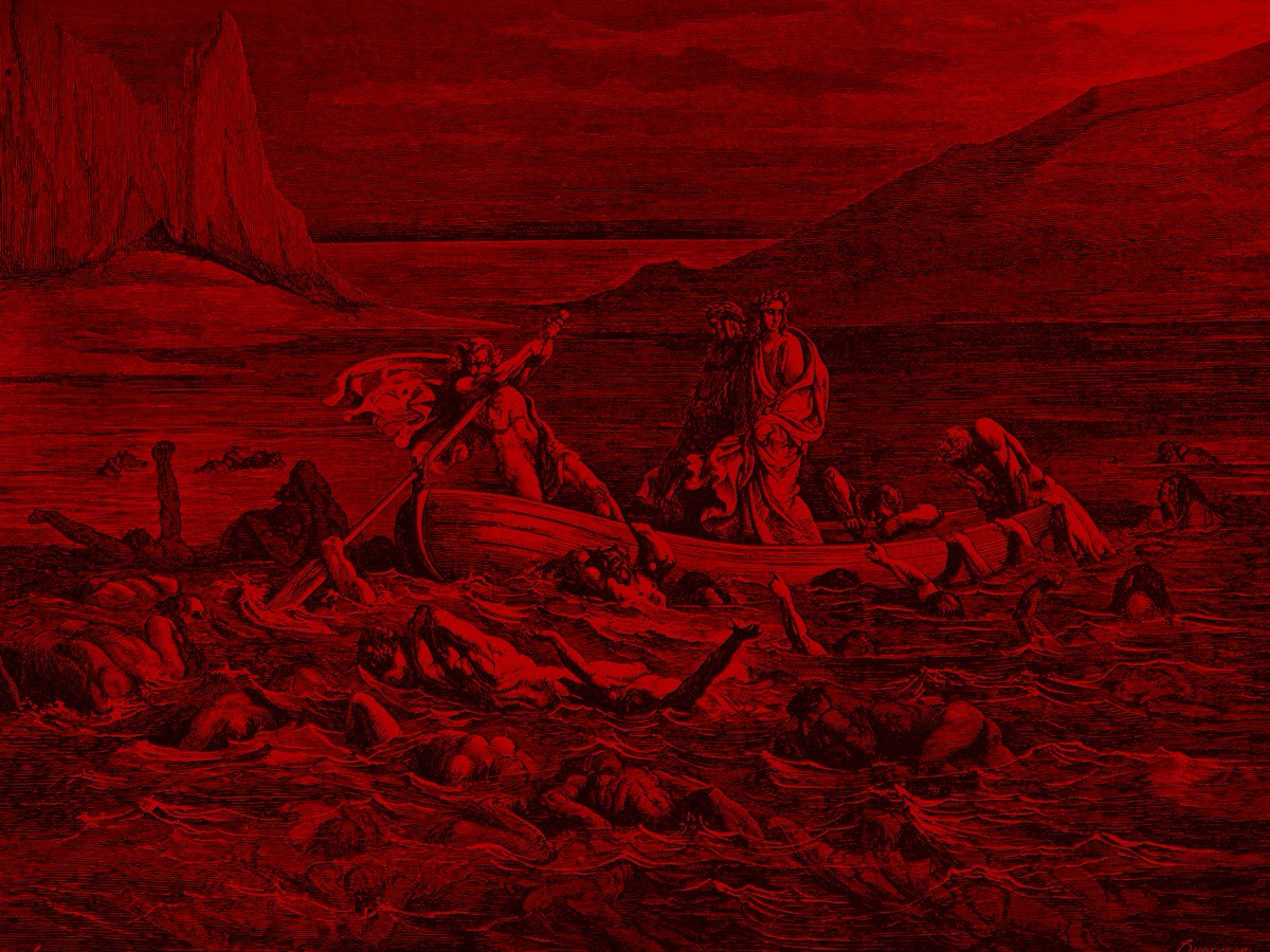 solisolsoli's tweet photo. Dante and Virgil in Hell by Gustave Doré https://t.co/yuBNbomc1z
