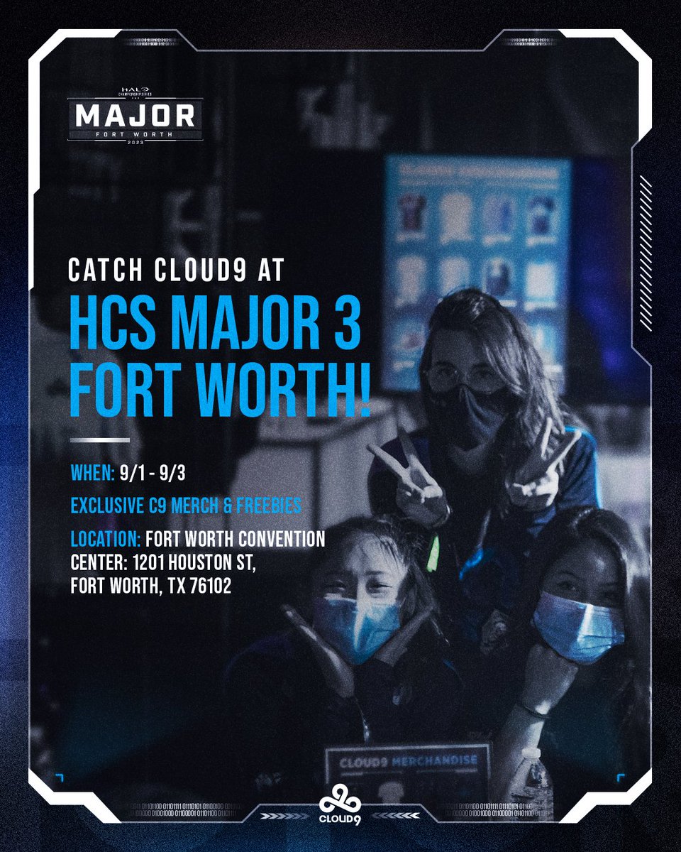 Cloud9's tweet photo. The Cloud9 booth makes its return at @HCS Fort Worth!

Stop by for exclusive merch and freebies! 👀 https://t.co/BeLz5st47S