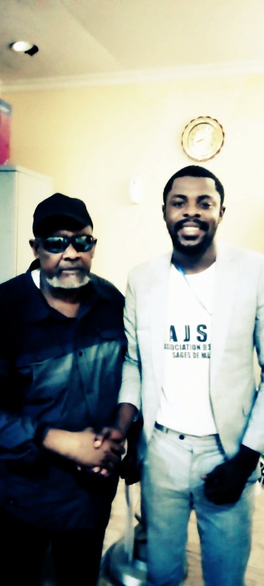 JonasJibula's tweet photo. FLASH INFO : 

  J'étais à l'honneur d'être reçu par son excellence Monsieur le Président national du MLP l'héros vivant FRANCK DIONGO SHAMBA ce dimanche 27 août 2023 au siège national du MLP situé dans la commune de kassa-vubu/Kinshasa. https://t.co/YwMePv5bWr