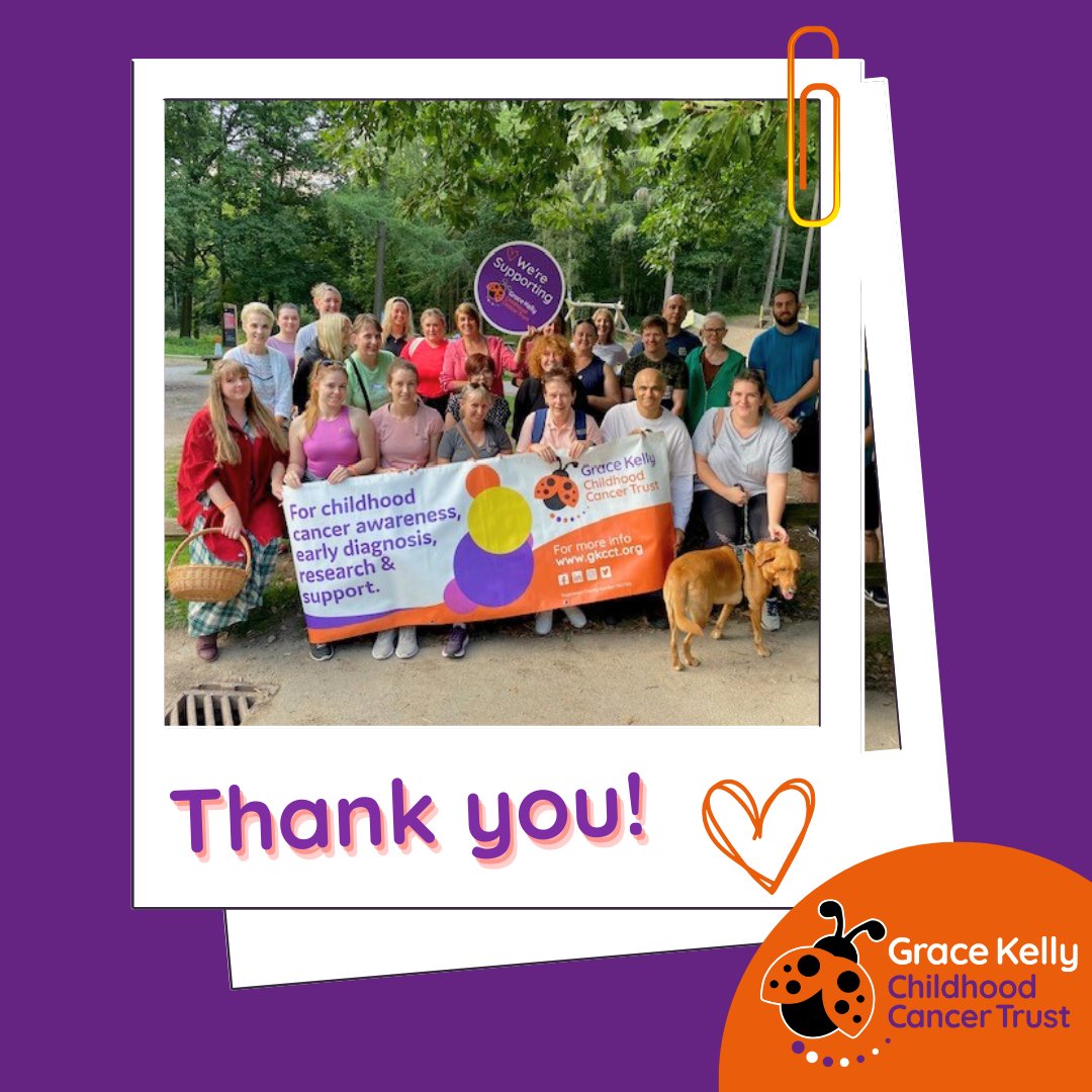 Grace Kelly Childhood Cancer Trust tweet media