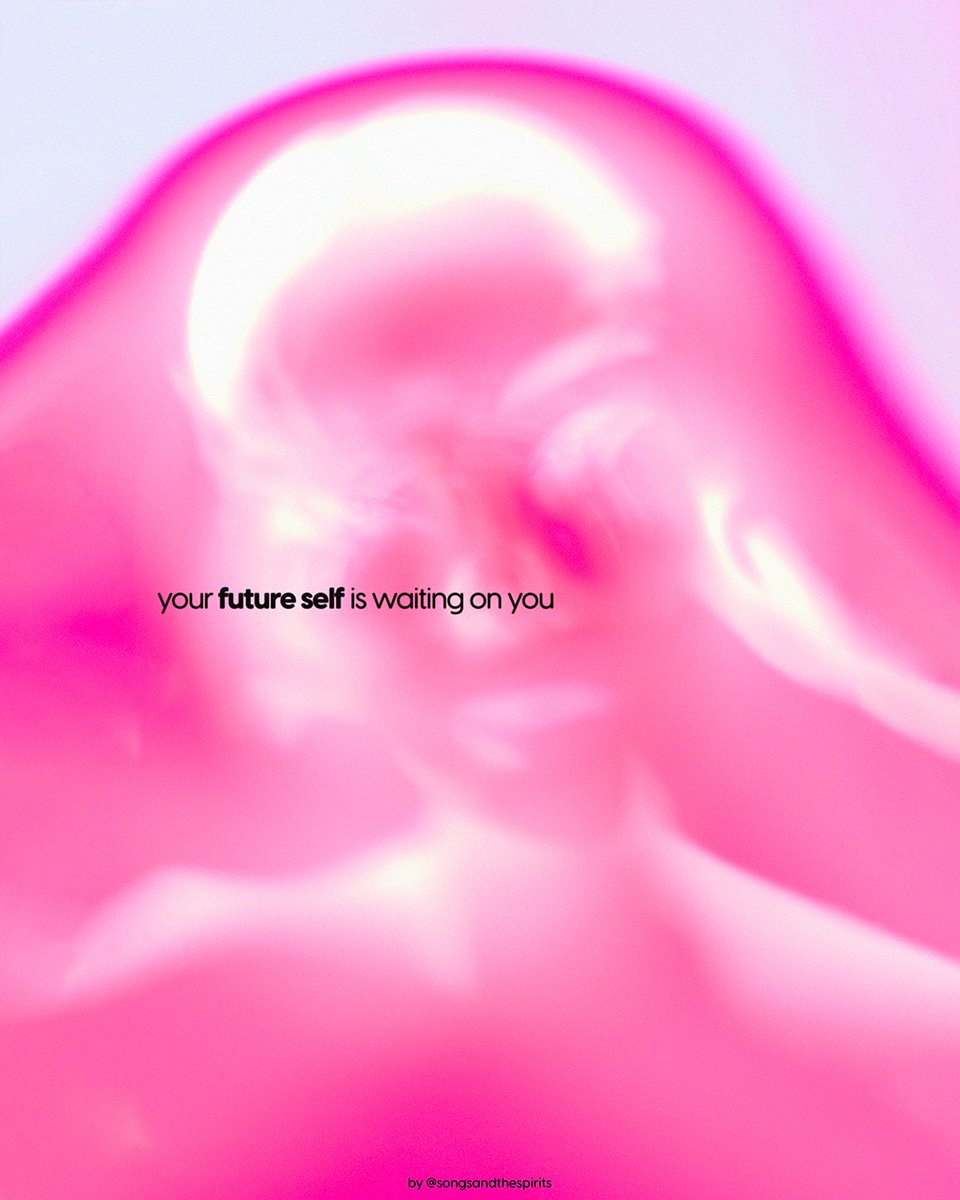 songsnspirits's tweet photo. "Your future self is waiting on you"🤍 https://t.co/vKHiv25der
