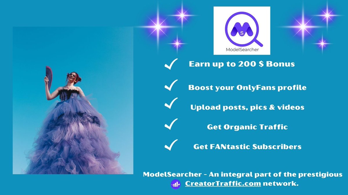 🗣 PROMOTE your OnlyFans- FREE Fans &Subs (@creatortraffic) on Twitter photo 🔥 Get FREE OnlyFans Fans & Subscribers + up to 200 EUR* Bonus! 📷 Sign up creatortraffic.com/modelsearcher ! Boost your profile, share pics & vids!📷#freeOnlyFanspromotions Claim your bonus: support@creatortraffic.com 📷Promo valid till 09/30 2023.
<a href="/TrafficCaptain/">TrafficCaptain</a>
#creatortraffic 🔥 Get FREE OnlyFans Fans & Subscribers + up to 200 EUR* Bonus! 📷 Sign up creatortraffic.com/modelsearcher ! Boost your profile, share pics & vids!📷#freeOnlyFanspromotions Claim your bonus: support@creatortraffic.com 📷Promo valid till 09/30 2023.
<a href="/TrafficCaptain/">TrafficCaptain</a>
#creatortraffic