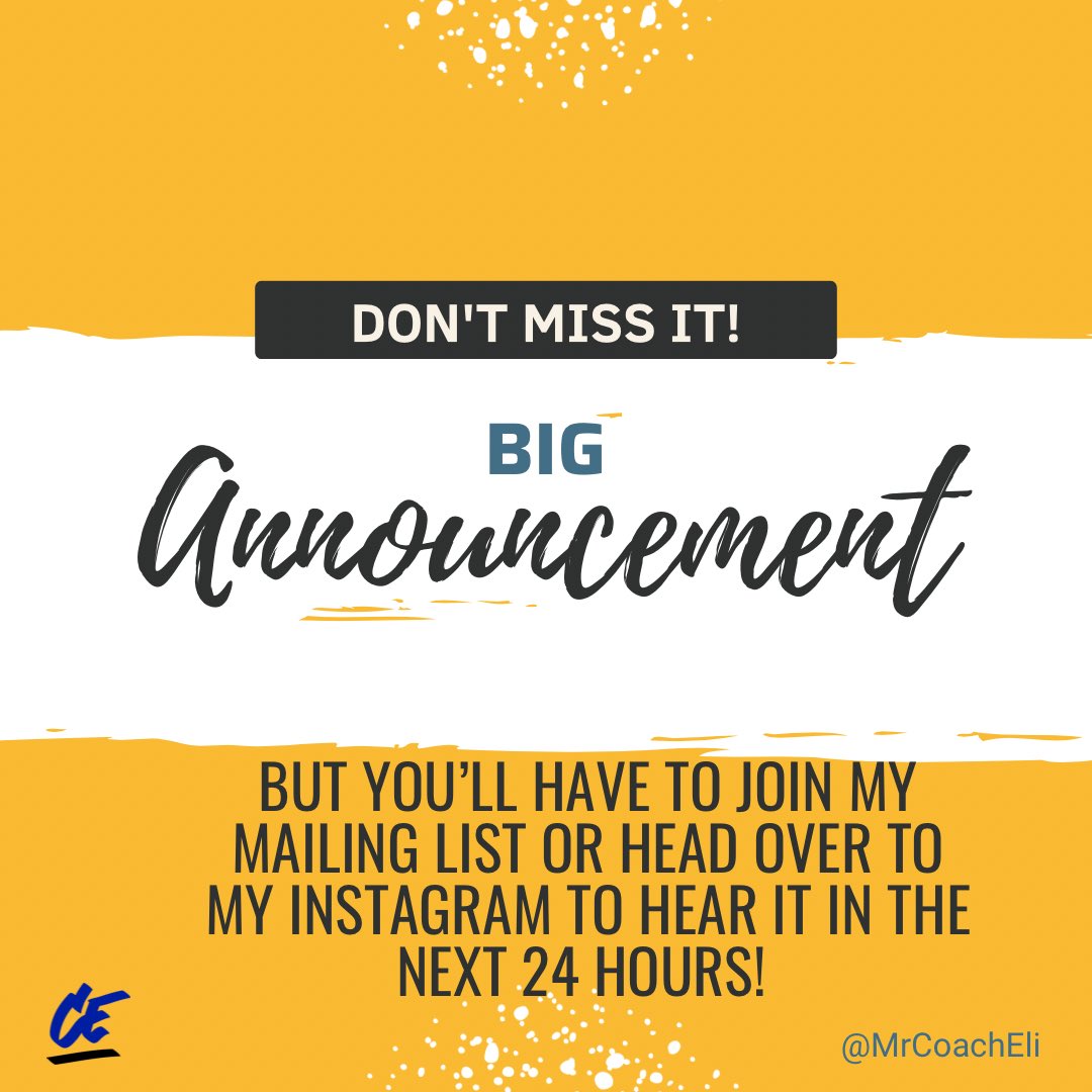 🚨🚨🚨I’ve got some exciting news!🚨🚨🚨 I have waited A LONG time to have this opportunity… My mailing list will be the first to hear the news this afternoon and IG tomorrow. Follow and subscribe to be the first to know! #RealConnections #BeKindEDU #TransformationTuesday