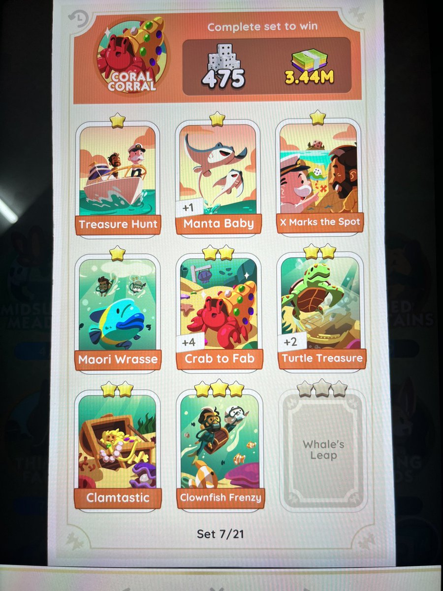 namuguki's tweet photo. Anyone wtt 😋🌷

#MonopolyGoTrade #monopolygo https://t.co/hbj6nF6kJB