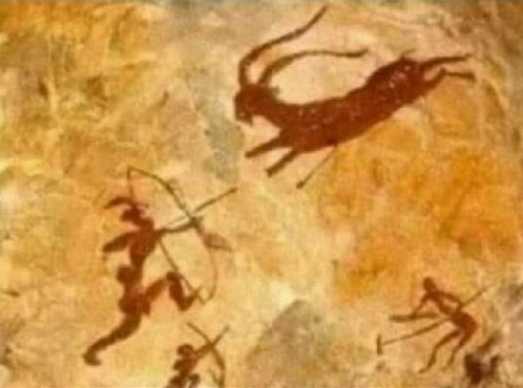 We have never found a cave painting of a salad 🧐