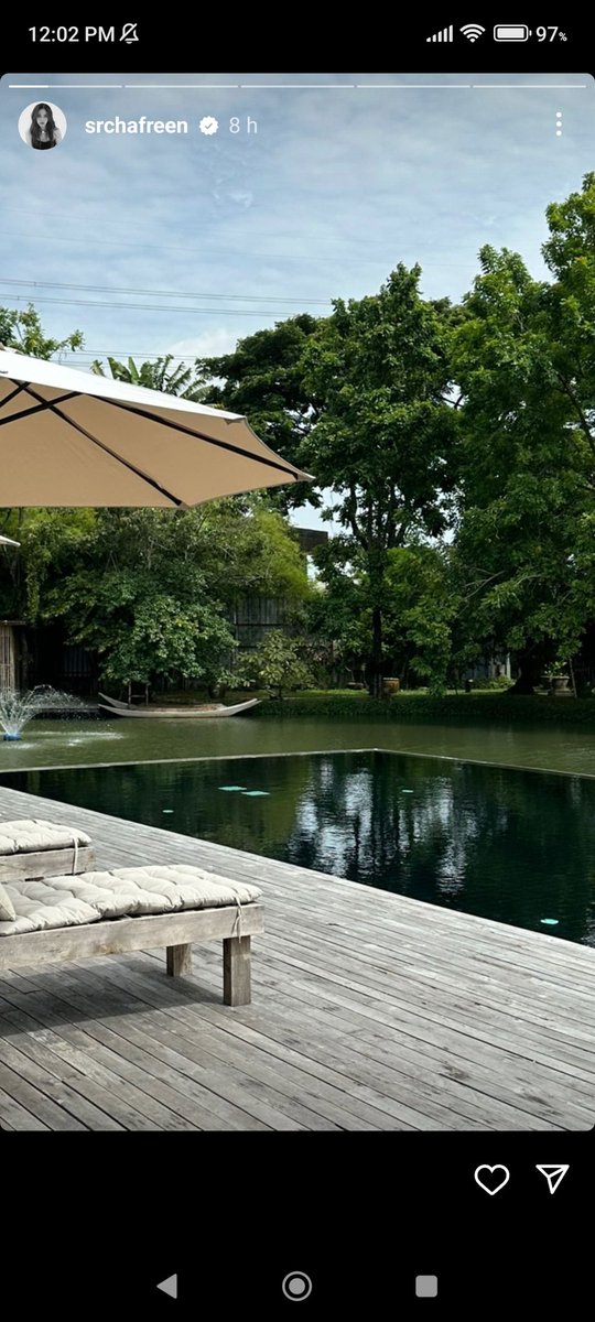 AboutRPA's tweet photo. Ahhh so nice! Sarochis is on a romantic trip with her husband Seng...  Long live love! beautiful, cheers! 🥂
#srchafreen #FreenSarocha #Freenseng #Seng_wichai #Freenbecky @srchafreen https://t.co/ZTyvkHgjZL